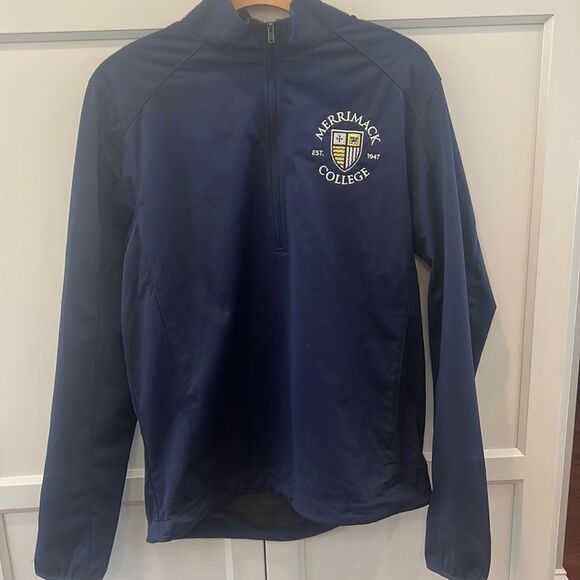 Merrimack College - New - NWT - Half Zip Jacket - Small - Picture 1 of 5